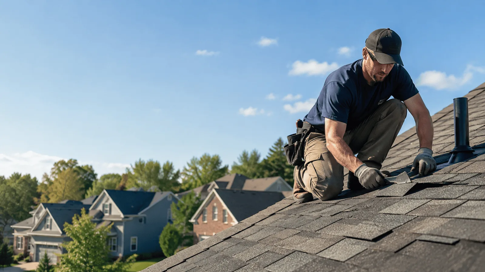 Roof Leak Repair in Middle Point, OH near me
